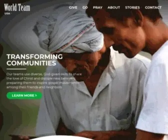 Worldteam.org(World Team USA) Screenshot