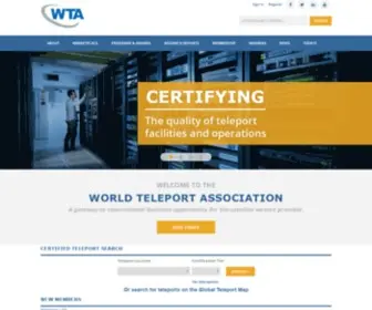 Worldteleport.org(World Teleport Association) Screenshot