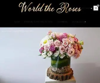 Worldtheroses.com(Bronx Florist) Screenshot