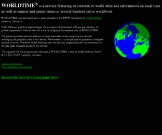 Worldtime.com(Worldtime) Screenshot