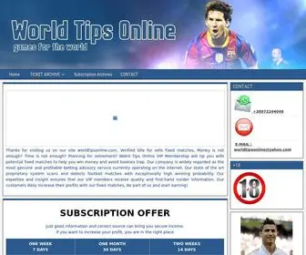 Worldtipsonline.com Screenshot