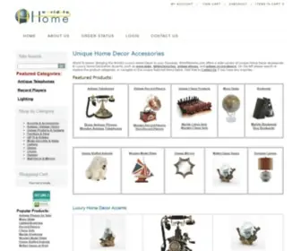 Worldtohome.com(Luxury Home Decor) Screenshot