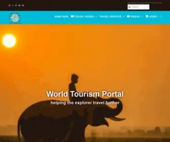 Worldtourismportal.com(World Tourism Portal. Our mission) Screenshot