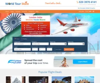 WorldtourStore.co.uk(Book Flight Deals) Screenshot