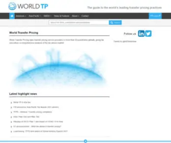 Worldtransferpricing.com(The ITR World Tax's financial and corporate law rankings for ITR World Tax) Screenshot