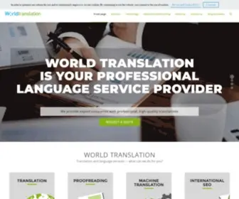 Worldtranslation.com(World Translation A/S) Screenshot