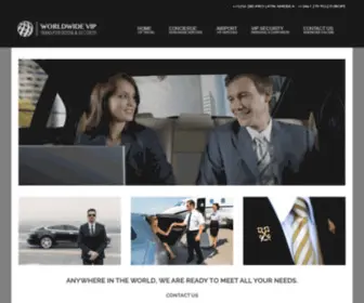 Worldtransportationandsecurity.com(Worldwide VIP Transportation and Security) Screenshot