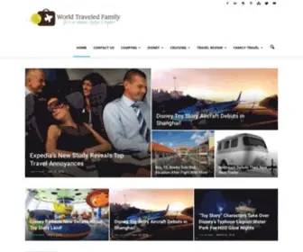 Worldtraveledfamily.com(World Traveled Family) Screenshot