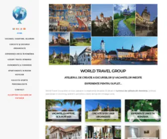 Worldtravelgroup.ro(World Travel Group) Screenshot