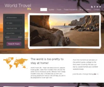 Worldtravellife.com(World travel life) Screenshot