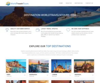 Worldtravelntours.com(World Travel and Tours) Screenshot