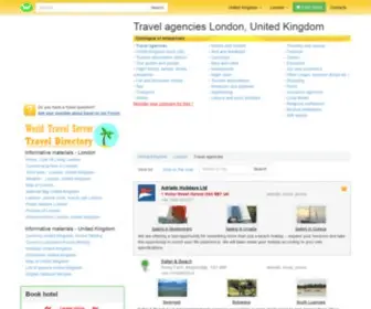 Worldtravelserver.com(London) Screenshot