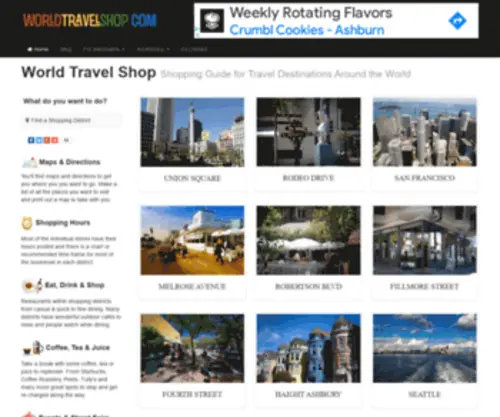 Worldtravelshop.com(World Travel Shop) Screenshot