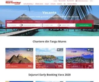 Worldtravelshop.ro(Agentia ta de turism) Screenshot