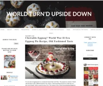 Worldturndupsidedown.com(World Turn'd Upside Down) Screenshot