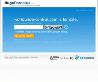 Worldundercontrol.com(World Under Control) Screenshot