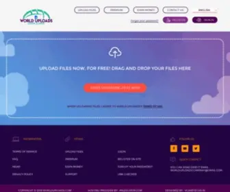 Worlduploads.com(World Uploads) Screenshot