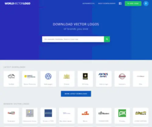 Worldvectorlogo.com(Brand logos free to download) Screenshot
