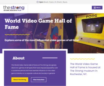 Worldvideogamehalloffame.org(The Strong) Screenshot