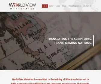 Worldviewonline.net(Translating the Scriptures.Transforming Nations. WorldView Ministries) Screenshot