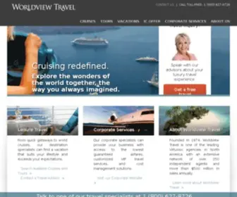 Worldviewtravel.com(Cruising redefined) Screenshot