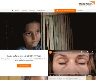 Worldvision.ch(Unsere Vision als Kinderhilfswerk) Screenshot