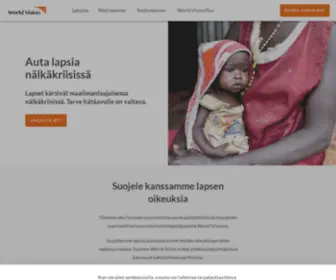 Worldvision.fi(Lahjoita World Visionille) Screenshot