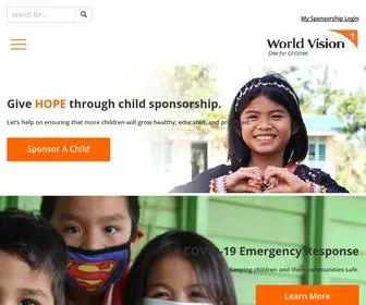 Worldvision.org.ph(World Vision Philippines) Screenshot