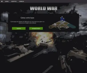 Worldwar.fr(WorldWar, le jeu de guerre multijoueur en ligne avec chat) Screenshot