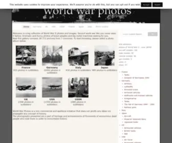 Worldwarphotos.info(World War Photos) Screenshot