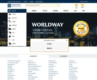 Worldwayelec.net(全球最大的紧缺货资源) Screenshot