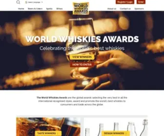 Worldwhiskiesawards.com(WORLD WHISKIES AWARDS) Screenshot