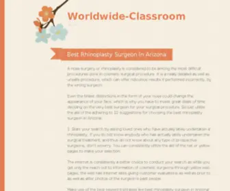 Worldwide-Classroom.com(Worldwide Classroom) Screenshot