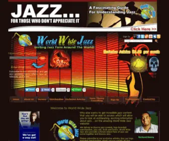 Worldwide-Jazz-Online.com(Jazz) Screenshot