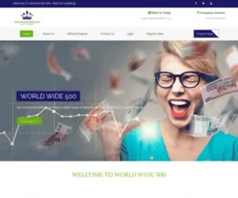 Worldwide500.com(World Wide 500) Screenshot