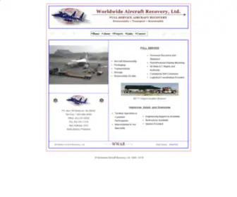 Worldwideaircraft.com(Worldwide Aircraft) Screenshot