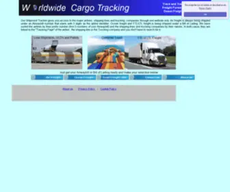 Worldwidecargotracking.com(Cargo Tracking) Screenshot