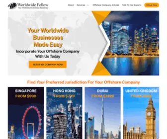 Worldwidefellow.com(Incorporate Your Offshore Company) Screenshot