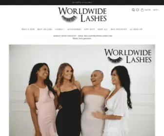 Worldwidelashes.com(Worldwide Lashes) Screenshot