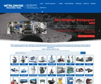 Worldwidemachinetool.com(Machine tools for sale) Screenshot