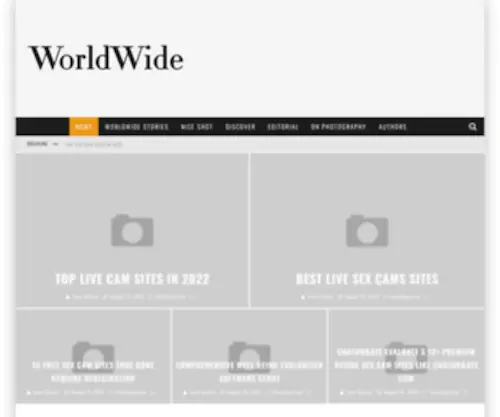Worldwidemag.it(My CMS) Screenshot