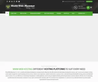Worldwidemyanmar.com(The Best Web Design) Screenshot