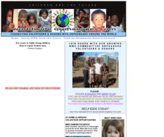 Worldwideorphanages.com(Worldwide Orphanages Non) Screenshot