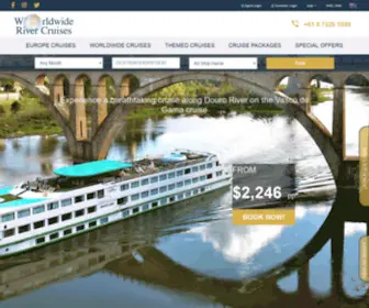 Worldwiderivercruises.com.au(Worldwide River Cruises) Screenshot