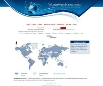 Worldwidescience.org(Worldwidescience) Screenshot