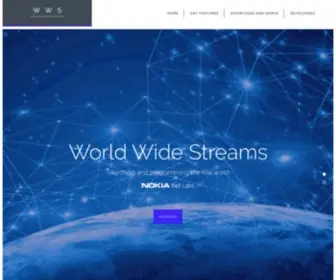 Worldwidestreams.io(World Wide Streams) Screenshot