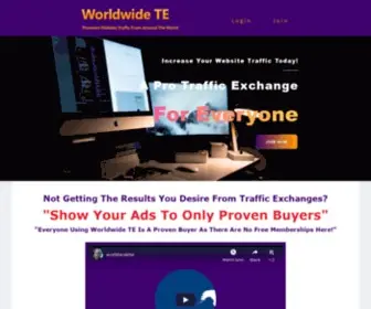 Worldwidete.com(Worldwide TE) Screenshot