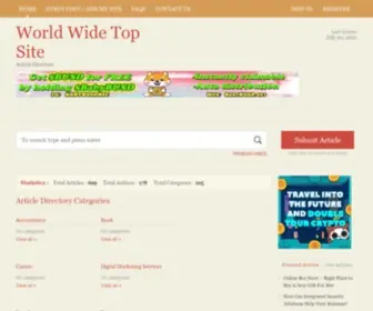 Worldwidetopsite.com(Worldwidetopsite) Screenshot