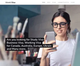 Worldwidevisaconsult.com(World Wide Visa Consultant) Screenshot