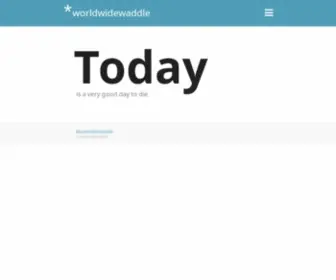 Worldwidewaddle.net(Woldwidewaddle) Screenshot